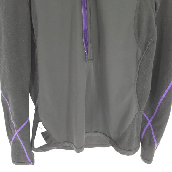 Craft Shirt Black Purple Athletic Workout Athleisure Gym Cycling Activewear L - Picture 11 of 16